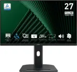 MSI PRO MP275PG 27" 16:9 FHD(1920x1080), IPS Flat, 1ms(MPRT), 1300:1, 100M:1, 300nits, 178/178, HDMI 1.4b, DP 1.2a, VGA, Speaker, Tilt, Swivel, Height, Pivot, 100HZ, Black, 1y war-ty Image