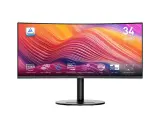 MSI Modern MD342CQP 34" 21:9 UWQHD(3440x1440) VA Curve 1500R,1ms(MPRT),3000:1,100M:1,300nit,178/178,2*HDMI,1*DP,2xUSB-A,USB-B,USB-C,Speaker,Tilt,Swivel,Height,120Hz,Black,1y war-ty Image