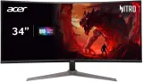 Монитор Acer 34" ED340CUS3bmiipx черный VA LED 1ms 21:9 HDMI M/M матовая 4000:1 250cd 178гр/178гр 3440x1440 180Hz DP WQ HD 2K (1440p) 7.49кг Image