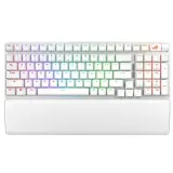 Клавиатра ASUS ROG STRIX SCOPE II 96 WIRELESS, 2.4 GHz RF, Bluetooth, 96%, PBT, White Image