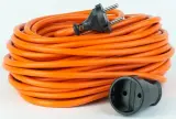 Удлинитель силовой PROconnect Pro-Uc (11-7105) 2x0.75кв.мм 1розет. 10м ПВС 6A без катушки оранжевый Image