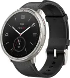 Смарт-часы Amazfit Active 2R A2437 Premium 43.9мм 1.32" AMOLED корп.серебристый рем.черный разм.брасл.:150-210мм Image