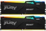 Память DDR5 2x16GB 6000MHz Kingston KF560C36BBE2AK2-32 Fury Beast RGB RTL Gaming PC5-48000 CL36 DIMM 288-pin 1.35В single rank с радиатором Ret Image