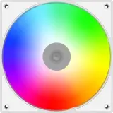 Вентилятор для корпуса ID-Cooling AS-140-ARGB-W ARGB 140х140x25 белый 4-pin 24.9дБ Ret Image