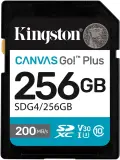 Флеш карта SDXC 256GB Kingston SDG4/256GB Canvas Go! Plus V30 + adapter Image