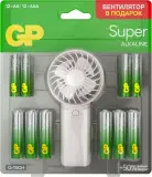 Батарея GP Super 15A/24A/FANWETA21-2CRSBC24 AA/AAA (24шт) блистер Image