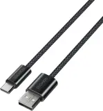 Кабель Romoss CB3038 1746960 ver2.0 USB (m)-USB Type-C (m) 1.2м черный Image