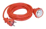 Удлинитель силовой IEK УШ-01РВ (WUP10-20-K09-N) 3x1.0кв.мм 1розет. 20м ПВС 10A без катушки оранжевый Image
