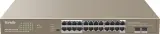 Коммутатор Tenda TEG1126P-24-410W (L2) 24x1Гбит/с 2SFP 24PoE 370W неуправляемый Image