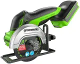 Углошлифовальная машина Greenworks GD24UCS 20000об/мин рез.шпин.:M6 d=76мм (3402007) Image