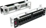 Патч-панель Sysmatrix PP WL01U.S125EU.N 10" 1U 12xRJ45 кат.5E Image