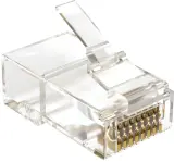 Коннектор Sysmatrix PLUG 8P8C5EU.UWRJ45 кат.5E UTP прозр. (упак.:100шт) Image