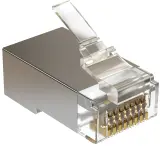 Коннектор Sysmatrix PLUG 8P8C5ES.UWRJ45 кат.5E STP прозрачный (упак.:100шт) Image