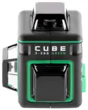 Уровень лазер. Ada Cube 3-360 GREEN Professional Edition 2кл.лаз. 520нм цв.луч. зеленый 3луч. (А00573) Image