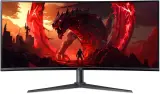 Монитор Acer 34" Nitro XZ340CUJ0bmiiphx черный VA LED 1ms 21:9 HDMI M/M матовая HAS 3000:1 250cd 178гр/178гр 3440x1440 120Hz DP 2K Image