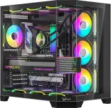 Корпус Formula Crystal Z6 Floe черный без БП ATX 4x120mm 2xUSB3.0 1xUSB3.1 audio bott PSU Image