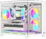 Корпус Formula Crystal Z9ML Floe белый без БП mATX 4x120mm 2xUSB3.0 1xUSB3.1 audio bott PSU Image