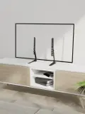Кронштейн для телевизора Holder LCDT-F01-B черный 13"-42" настольный фиксированный Image