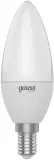 Лампа светодиодная Gauss Basic 1033116T 5.5Вт цок.:E14 свеча 240B 3000K св.свеч.бел.теп. (упак.:3шт) Image