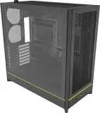 Корпус Montech HS01 черный без БП ATX 2xUSB3.0 1xUSB3.1 audio bott PSU Image