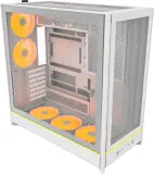 Корпус Montech HS01 PRO белый без БП ATX 5x120mm 2xUSB3.0 1xUSB3.1 audio Image