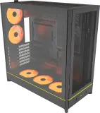 Корпус Montech HS01 PRO черный без БП ATX 5x120mm 2xUSB3.0 1xUSB3.1 audio Image