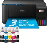 МФУ струйный Epson EcoTank L3271 (103) (C11CJ67435) A4 WiFi черный Image
