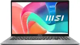 MSI Modern 15 F1MG Core 7 150U 15.6"FHD (1920*1080)IPS, DDR4 16GB (8GB*2),1TB SSD,Intel Graphics,backlight,46.8Whr,1.7kg,1y,Dos,Urban Silver Image