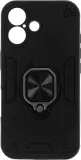 Чехол (клип-кейс) BoraSCO для Apple iPhone 16 Anti-Shok Case черный (74537) Image