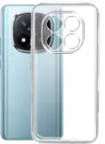 Чехол (клип-кейс) BoraSCO для Xiaomi Redmi Note 14 Pro 4G Silicone Case прозрачный (74847) Image