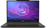 Ноутбук MSI Venture A16 AI+ A3HMG-027XRU Ryzen AI 5 340 16Gb SSD512Gb AMD Radeon Graphics 16" OLED 2K (2048x1280) без ОС grey WiFi BT Cam (9S7-261K21-027) Image