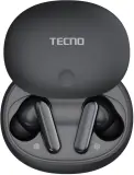 Гарнитура внутриканальные Tecno TU01 черный беспроводные bluetooth в ушной раковине (TU01 AIR ELEGANT BLACK) Image