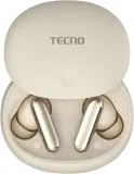 Гарнитура внутриканальные Tecno TU01 кремовый беспроводные bluetooth в ушной раковине (TU01 AIR GREAMY WHITE) Image