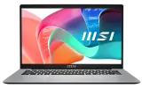MSI Modern 14 F1MG Core 5 120U 14" FHD (1920*1080),IPS, DDR4 16GB (8GB*2),512GB SSD Intel Graphics,backlight,46.8Wh,1.5kg,2y,Win11Pro,Urban Silver Image