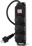 Сетевой фильтр Buro 300MDP-3-B 3м (3 розетки) черный (коробка) Image