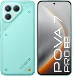 Смартфон Tecno POVA 7 Pro 5G 256Gb 12Gb зеленый моноблок 3G 4G 6.8" 1080x2460 Android 14 50Mpix 802.11 a/b/g/n/ac NFC GPS GSM900/1800 Protect