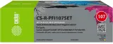 Картридж перезаправляемый струйный Cactus CS-R-PFI107SET набор 5шт.упак. для Canon imageProGRAF iPF670/680/685/770/780/785 без чипа Image
