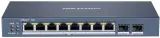 Коммутатор Hikvision DS-3E1510P-SI 8x1Гбит/с 2SFP 8PoE+ 110W управляемый Image