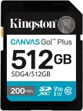 Флеш карта SDXC 512GB Kingston SDG4/512GB Canvas Go! Plus w/o adapter Image