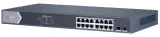 Коммутатор Hikvision DS-3E1518P-EI 16x1Гбит/с 2SFP 16PoE+ 225W управляемый Image