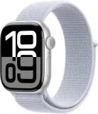 Смарт-часы Apple Watch Series 10 A2997 42мм OLED корп.серебристый Sport Loop рем.голубой разм.брасл.:130-200мм (MWWD3LW/A) Image