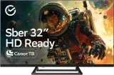 Телевизор LED Sber 32" SDX-32H2128 Салют ТВ черный HD 60Hz DVB-T DVB-T2 DVB-C DVB-S DVB-S2 USB WiFi Smart TV (RUS) Image