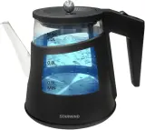 Чайник электрический Starwind SKG2113 1л. 1000Вт черный/прозрачный корпус: стекло Image