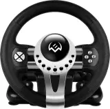 Руль Sven GC-W700 12кноп. (с педалями) черный/серебристый Image