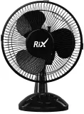 Вентилятор настольный RIX RDF-2200B 35Вт скоростей:2 черный Image