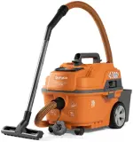 Строительный пылесос Daewoo DAVC 2516S 1600Вт (уборка: сухая/сбор воды/выдув) оранжевый Image