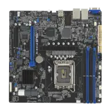ASUS P13R-M, LGA 1700, Intel C262, 4xDDR5 ECC, 8xSATA, 1xM.2, 1xPCI-E 5.0 x16, 2x1Gb LAN, 3xUSB-A 3.2 Gen 2, 1xVGA, mATX Image