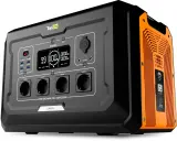 Электростанция портативная TopON TOP-X2500 640000mAh 16A QC3.0/PD2.0 6xUSB черный/оранжевый (103504) Image