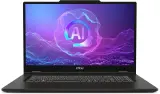 Ноутбук MSI VenturePro 17 AI A2HVEG-023XRU Core Ultra 7 255H 16Gb SSD512Gb NVIDIA GeForce RTX4050 6Gb 17.3" FHD (1920x1080) FreeDOS grey WiFi BT Cam (9S7-17U111-023) Image