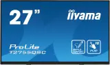 Монитор Iiyama 27" ProLite T2755QSC-B1 черный IPS LED 5ms 16:9 HDMI M/M матовая 400cd 178гр/178гр 2560x1440 75Hz DP Quad HD 2K (1440p) USB Touch 5.8кг Image
